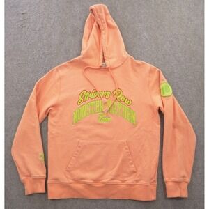 Strivers Row Hoodie Sweatshirt Adult Large Pink Fleece Pullover Graphic Print